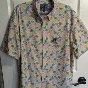 Quick dry button down shirt